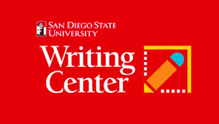SDSU's Writing Center's homepage